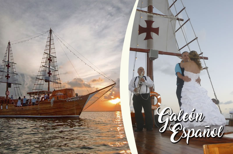 Celebra tu boda de ensueño en un Galeón Español